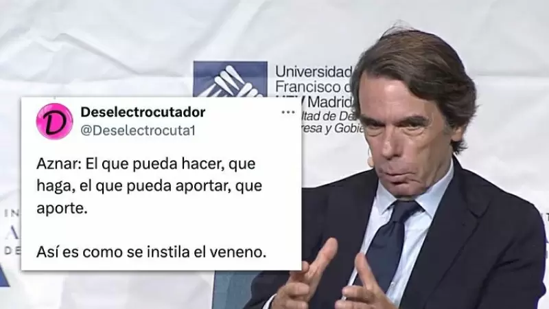 'El que pueda hacer algo que haga': la frase de Aznar contra Sánchez que ahora explica muchas cosas